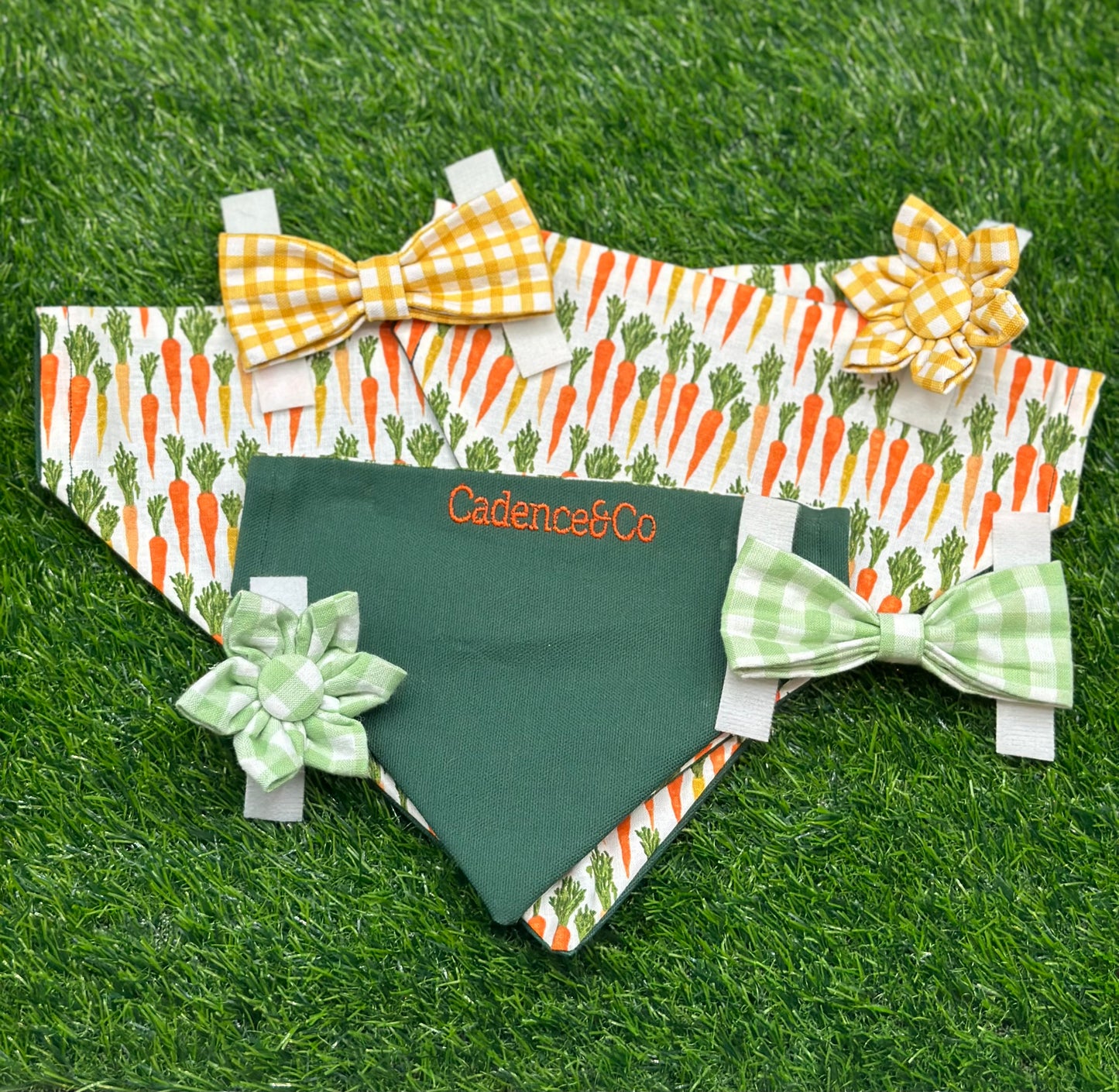 Spring Easter Carrots Bandana