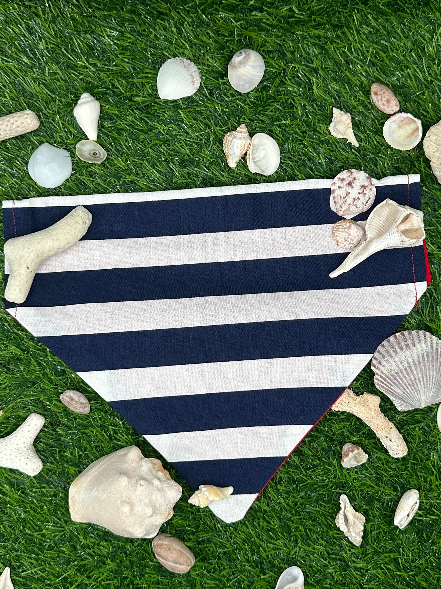 Nautical Stripe Bandana