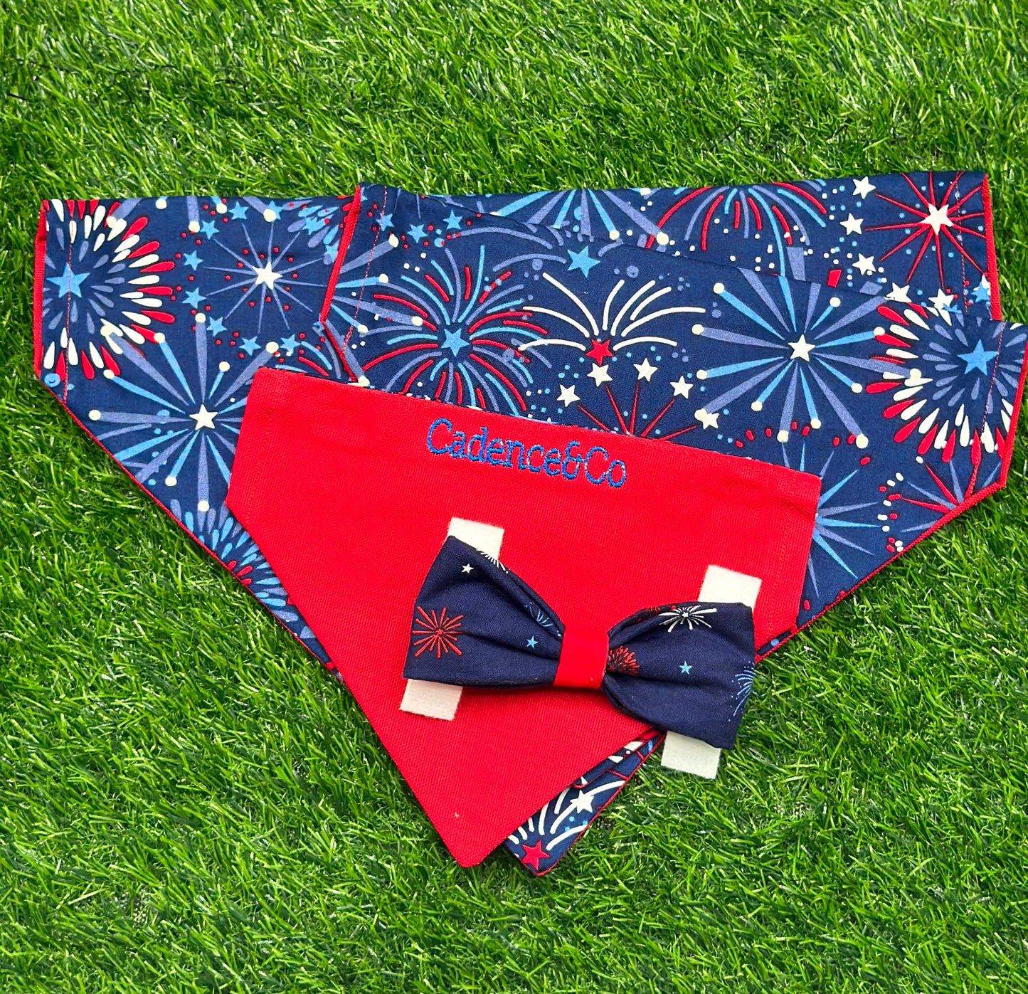 Fireworks Fourth of July Bandana