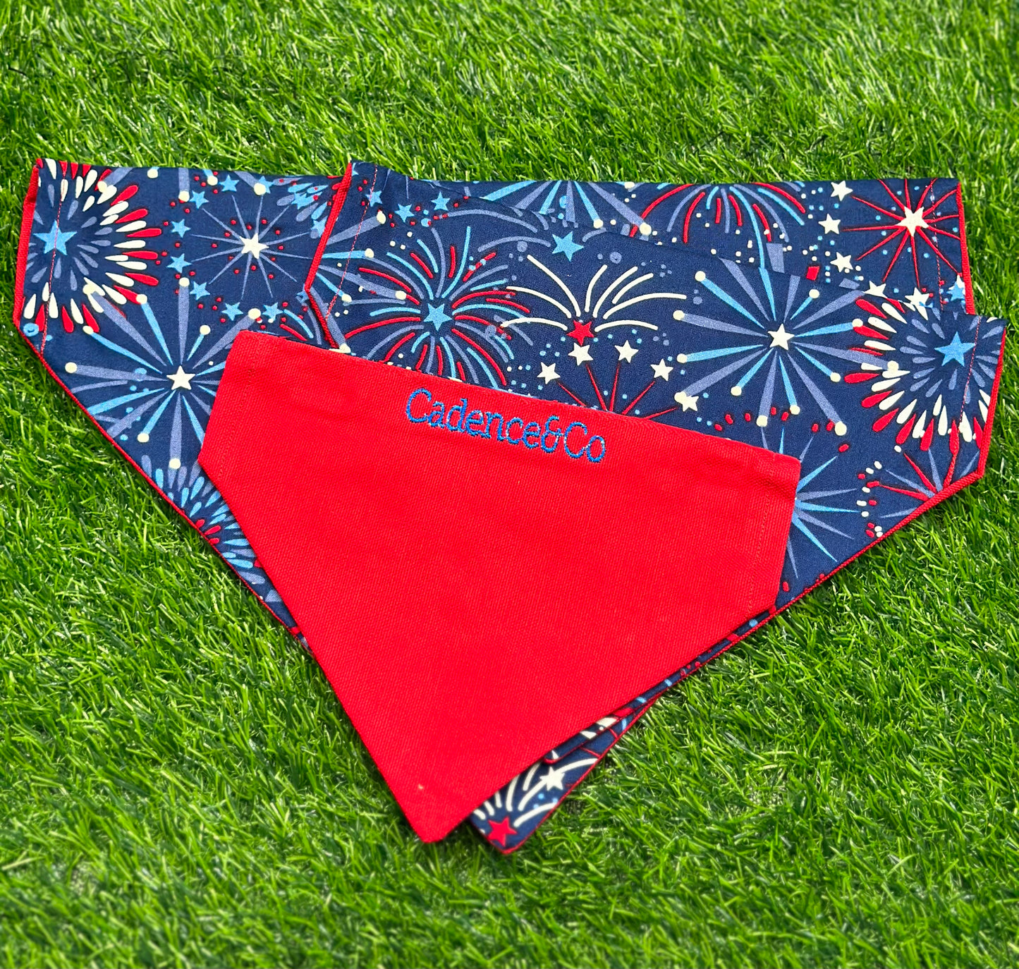 Fireworks Fourth of July Bandana