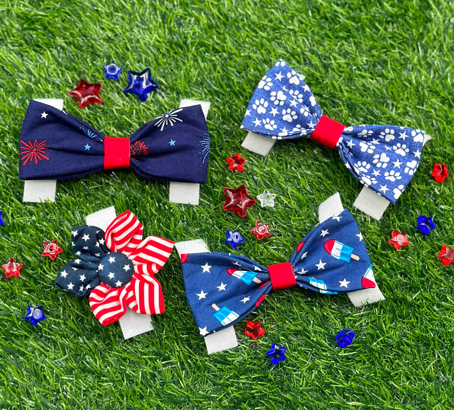 Fireworks Fourth of July Bowtie