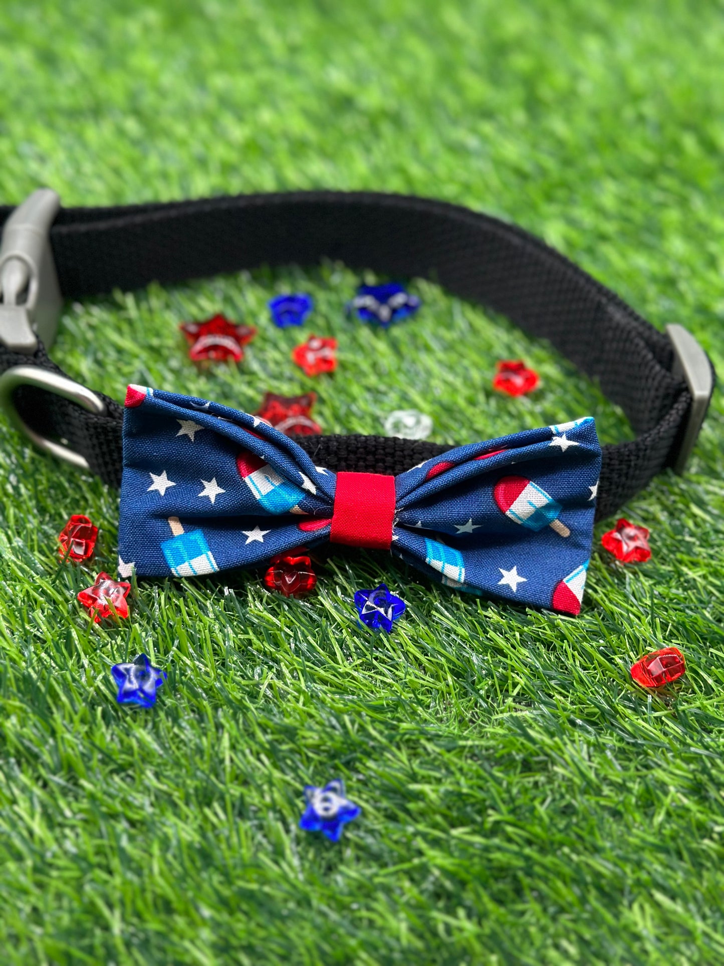 Rocket Pops Fourth of July Bowtie