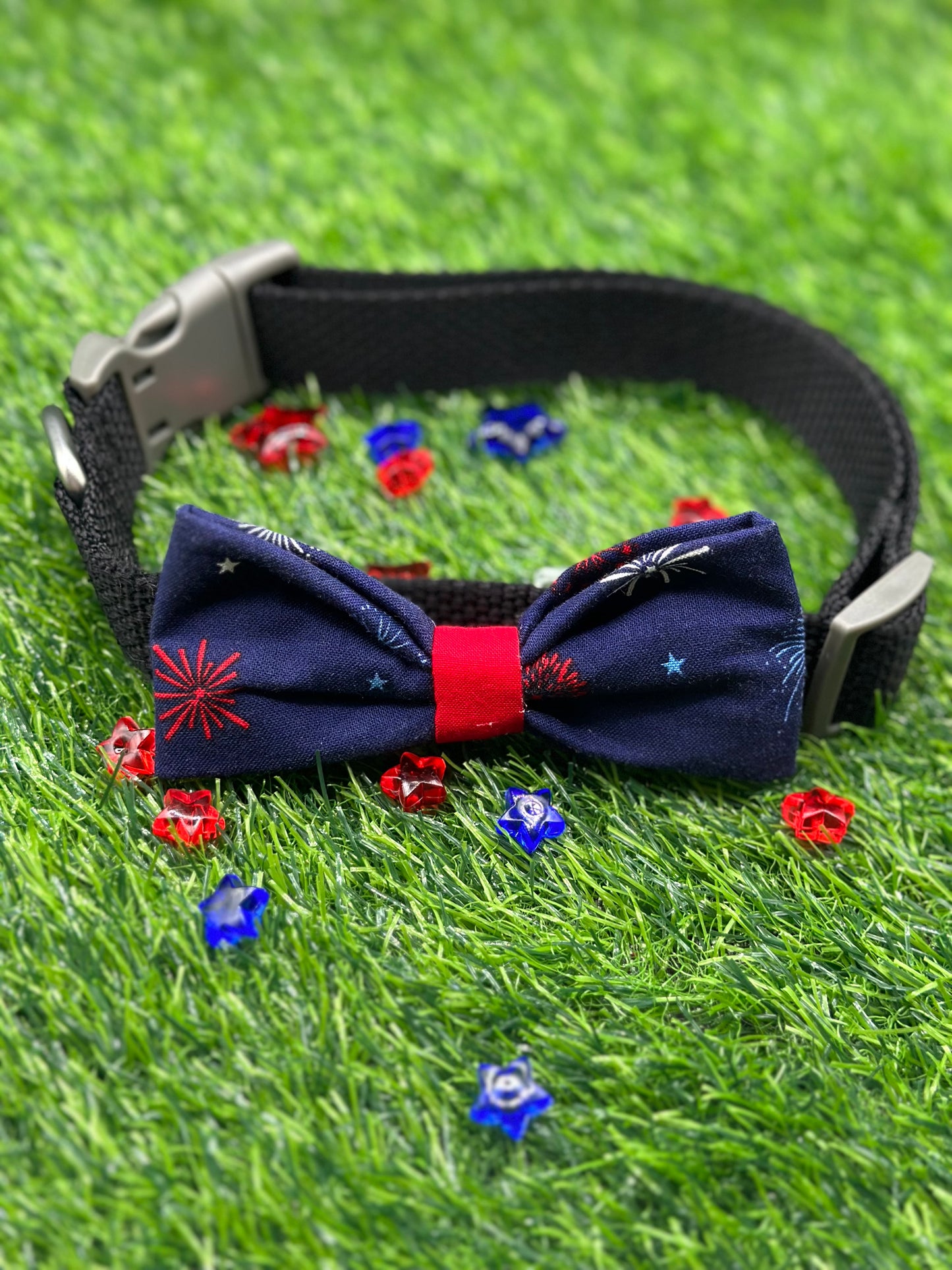 Fireworks Fourth of July Bowtie