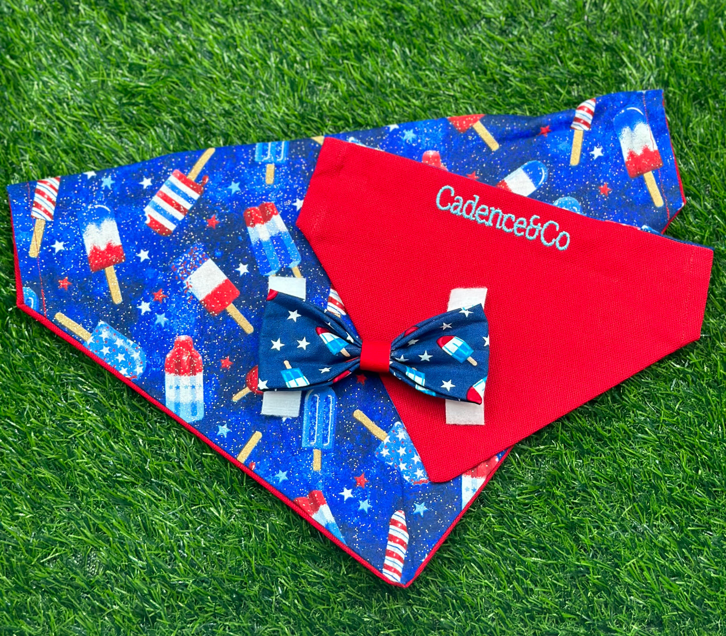 Rocket Pops Fourth of July Bandana