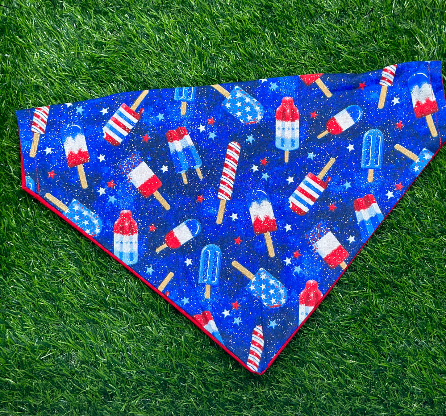 Rocket Pops Fourth of July Bandana