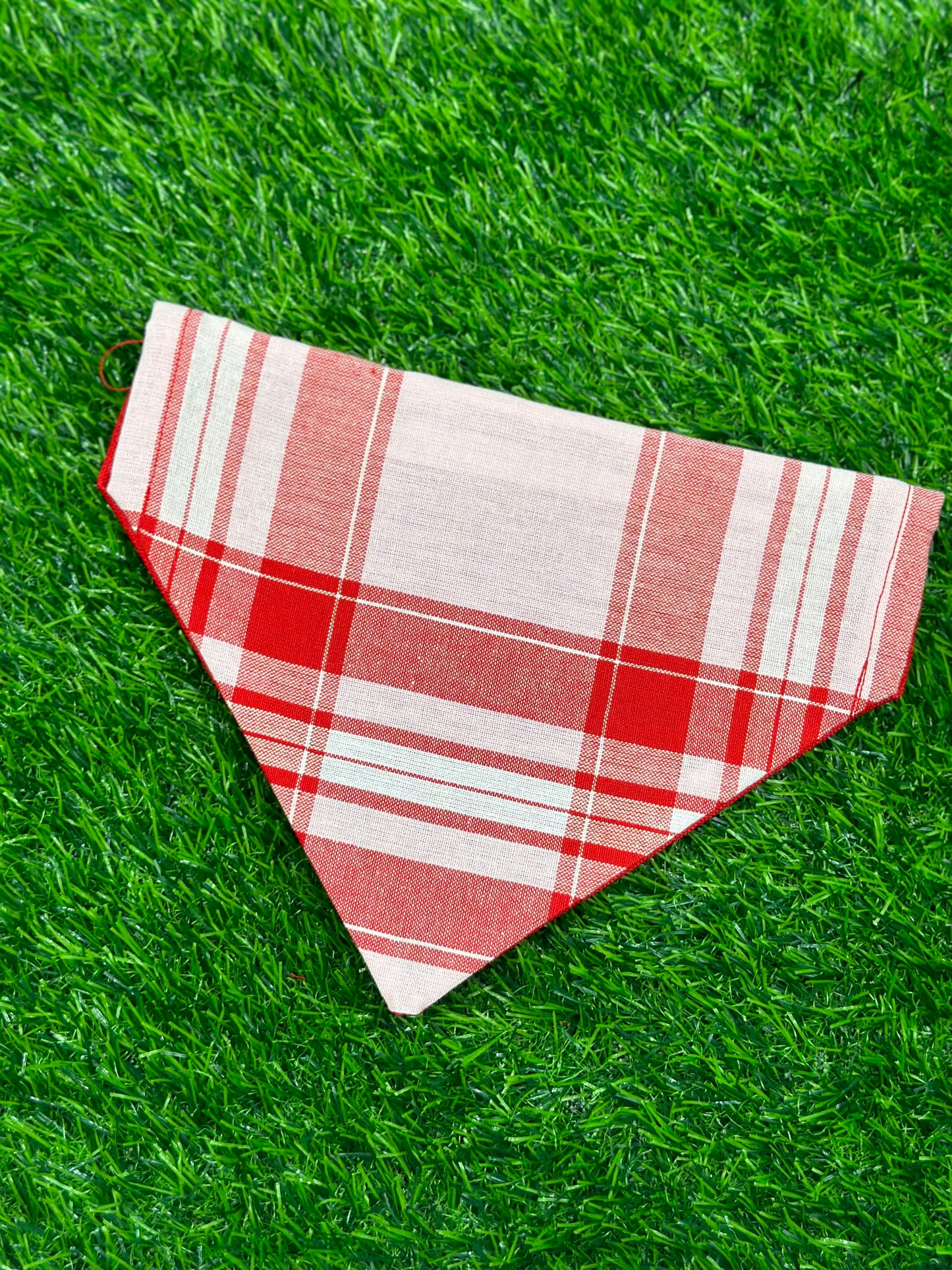 Valentines Plaid Bandana