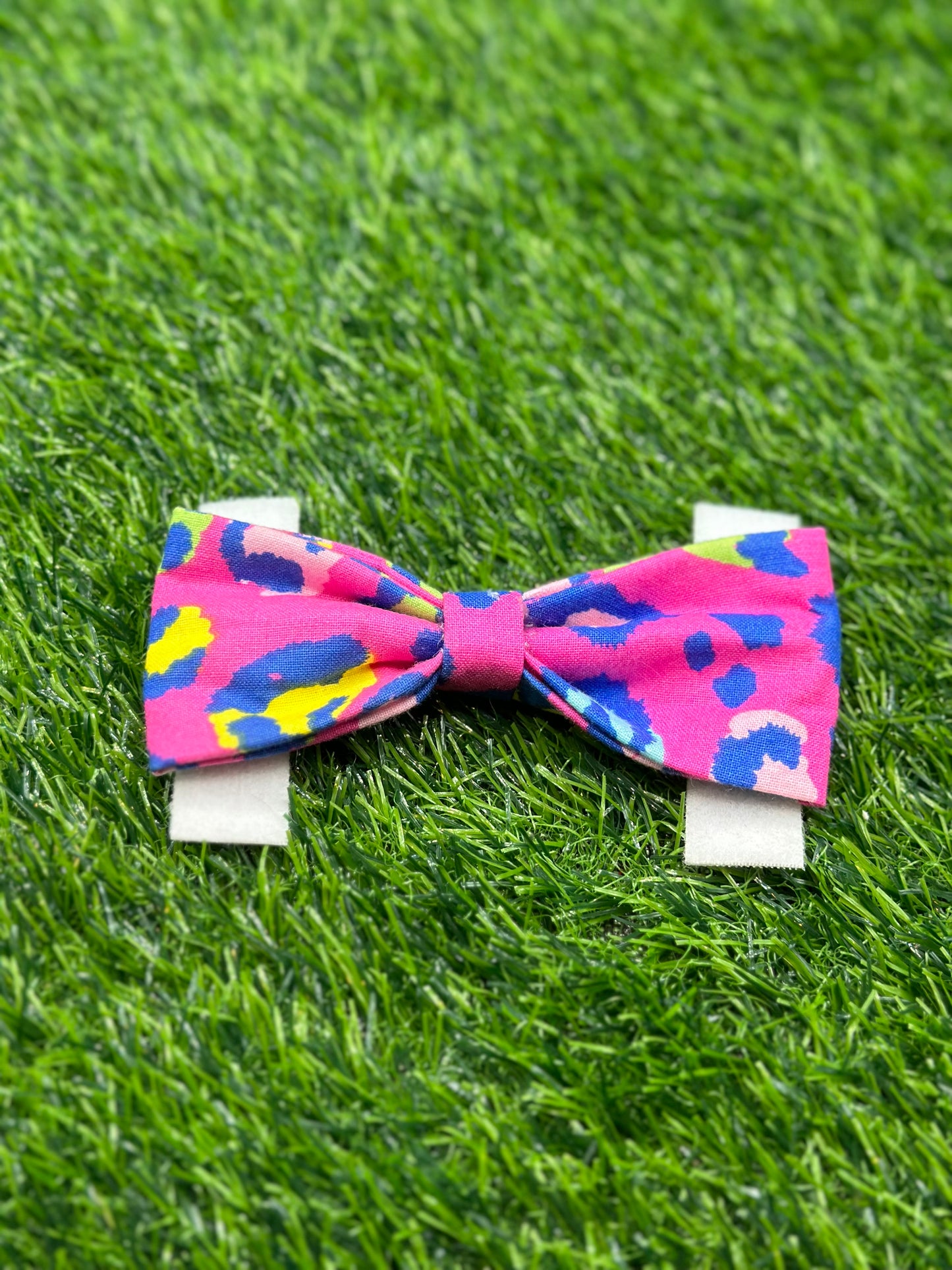 Colorful Cheetah Bowtie