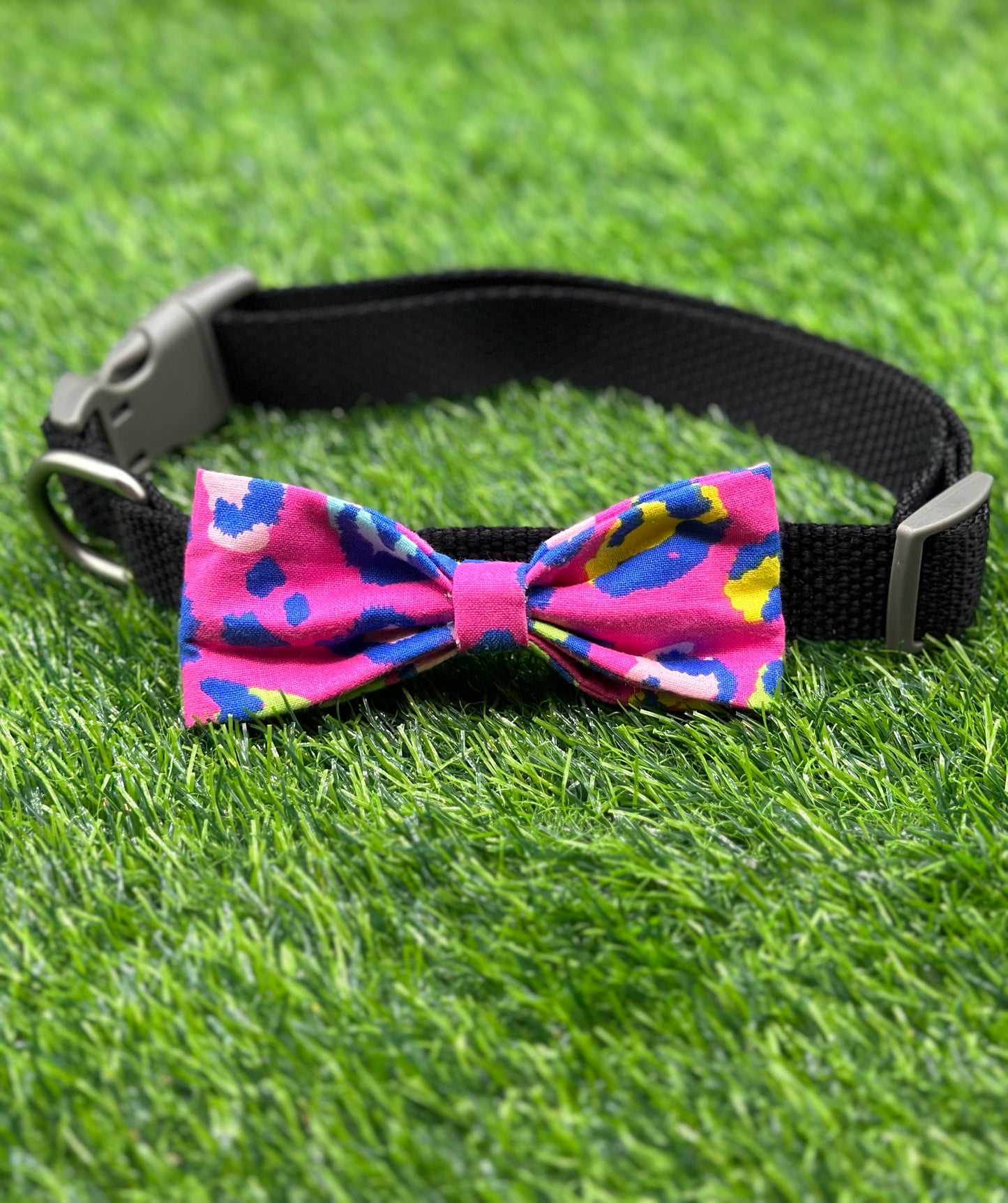 Colorful Cheetah Bowtie