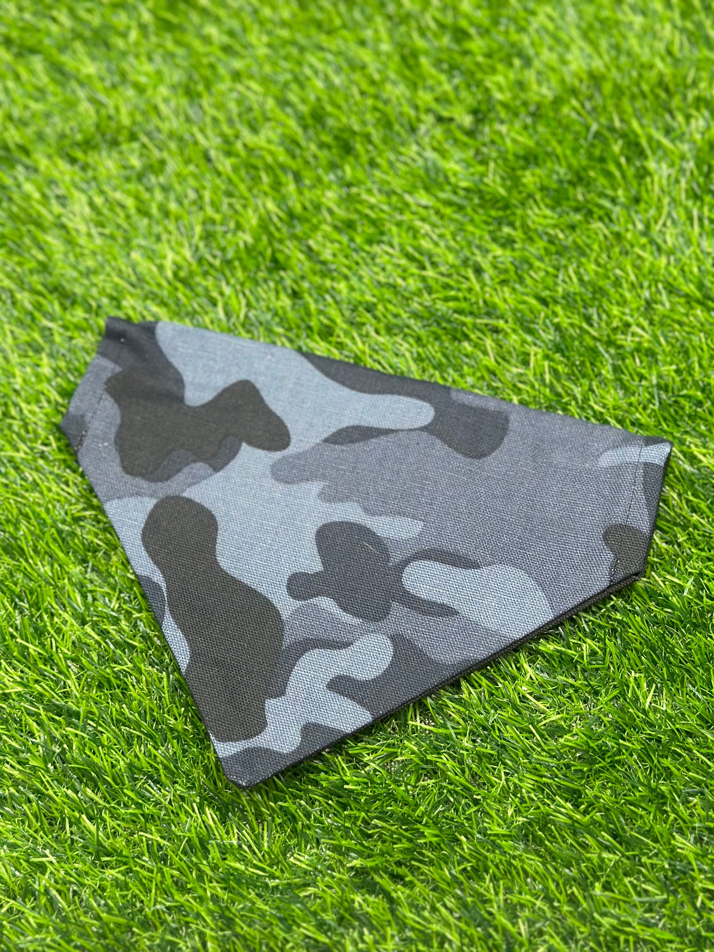 True Blue Camo Bandana