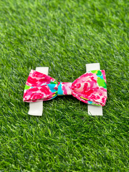 Lilly Inspired Roses Bowtie